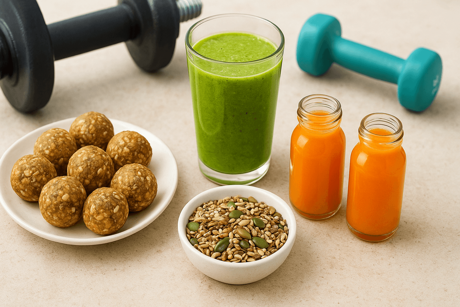 Receitas fitness para energia - variedade de opções naturais para disposição nos treinos