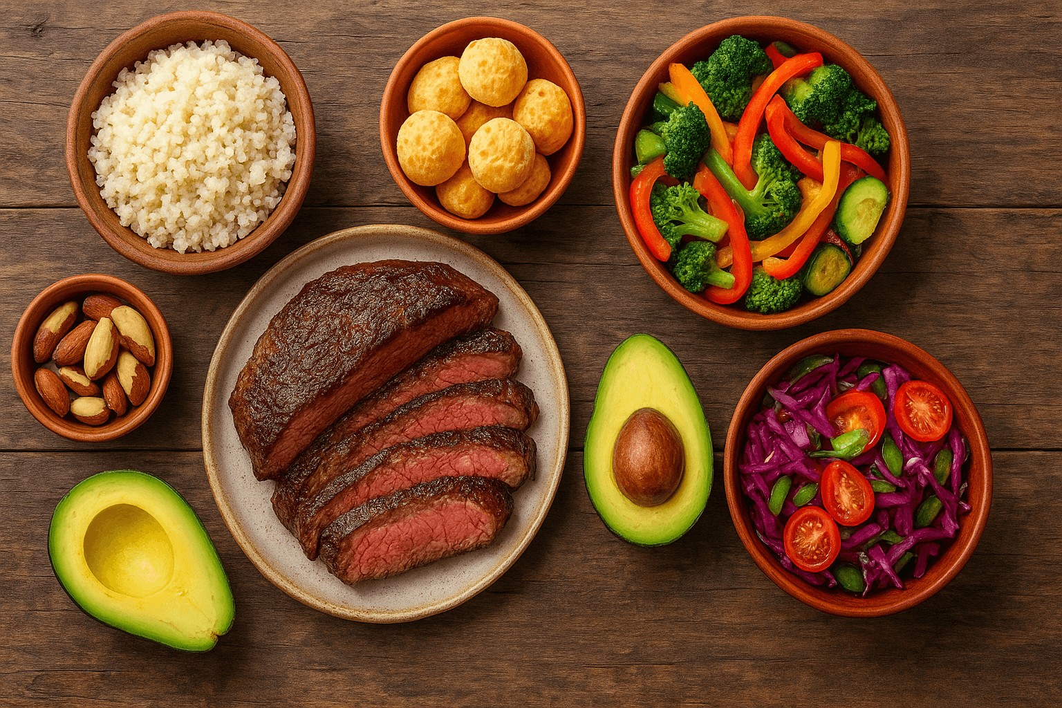 Dieta cetogênica cardápio 7 dias brasileiro - pratos típicos do Brasil adaptados para low carb