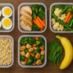 Comida low budget para quem faz dieta - refeições saudáveis e econômicas organizadas para a semana