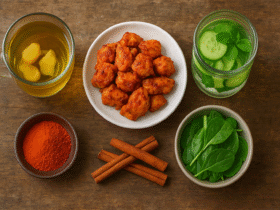 Receitas termogênicas para acelerar o metabolismo - shots, chás e pratos com ingredientes naturais que queimam gordura